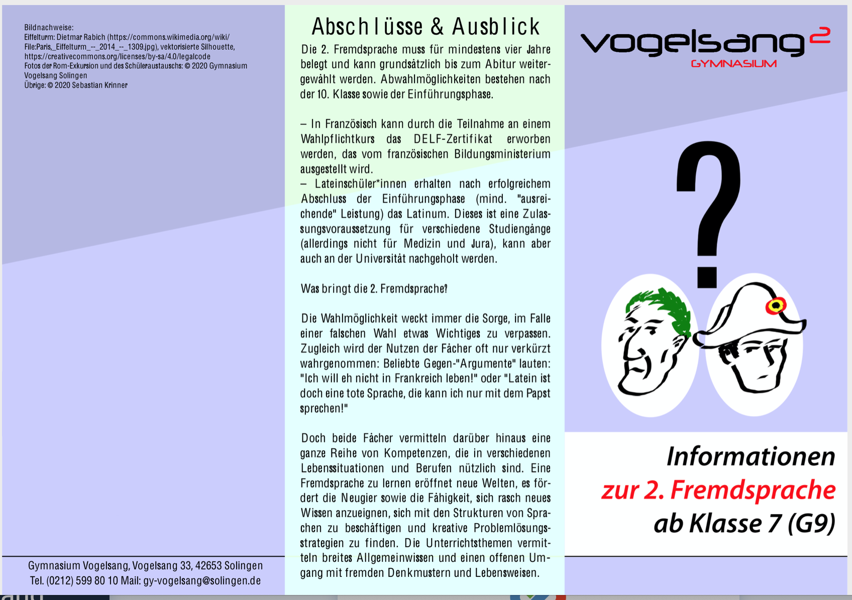 Fremdsprachenwahl Flyer a neu